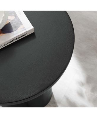 Caspian Round Concrete Side Table