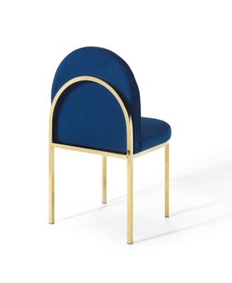 Isla Performance Velvet Dining Side Chair, Set of 2
