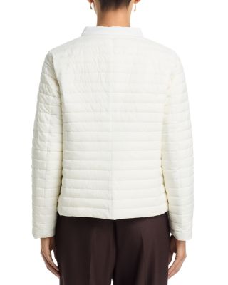 Matte to Shiny Reversible Puffer Coat