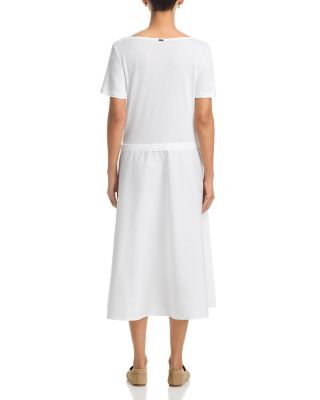 Poplin Shift Dress