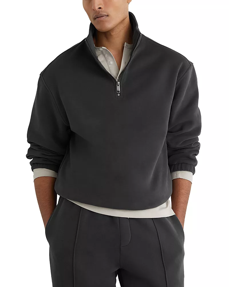 Reiss Quinn Quarter Zip Pullover