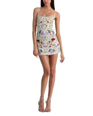 Julia Embellished Scoop Neck Dress