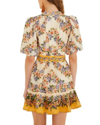 Hilo Stripes Sand Mini Dress