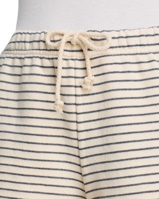 Briggs French Terry Striped Short Sleeve Sweatshirt & Bennie French Terry Striped Shorts