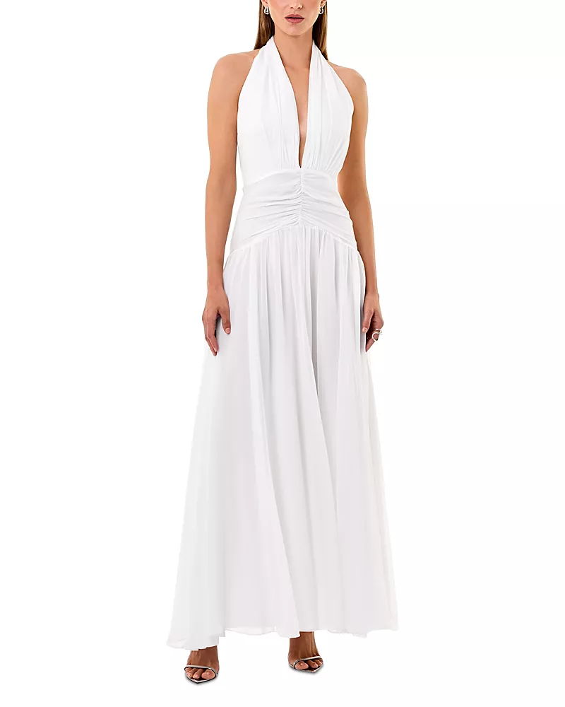Nicholas Arella Halter Neck Dress