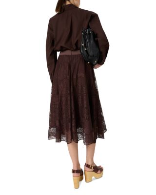 Jany Lace Midi Skirt