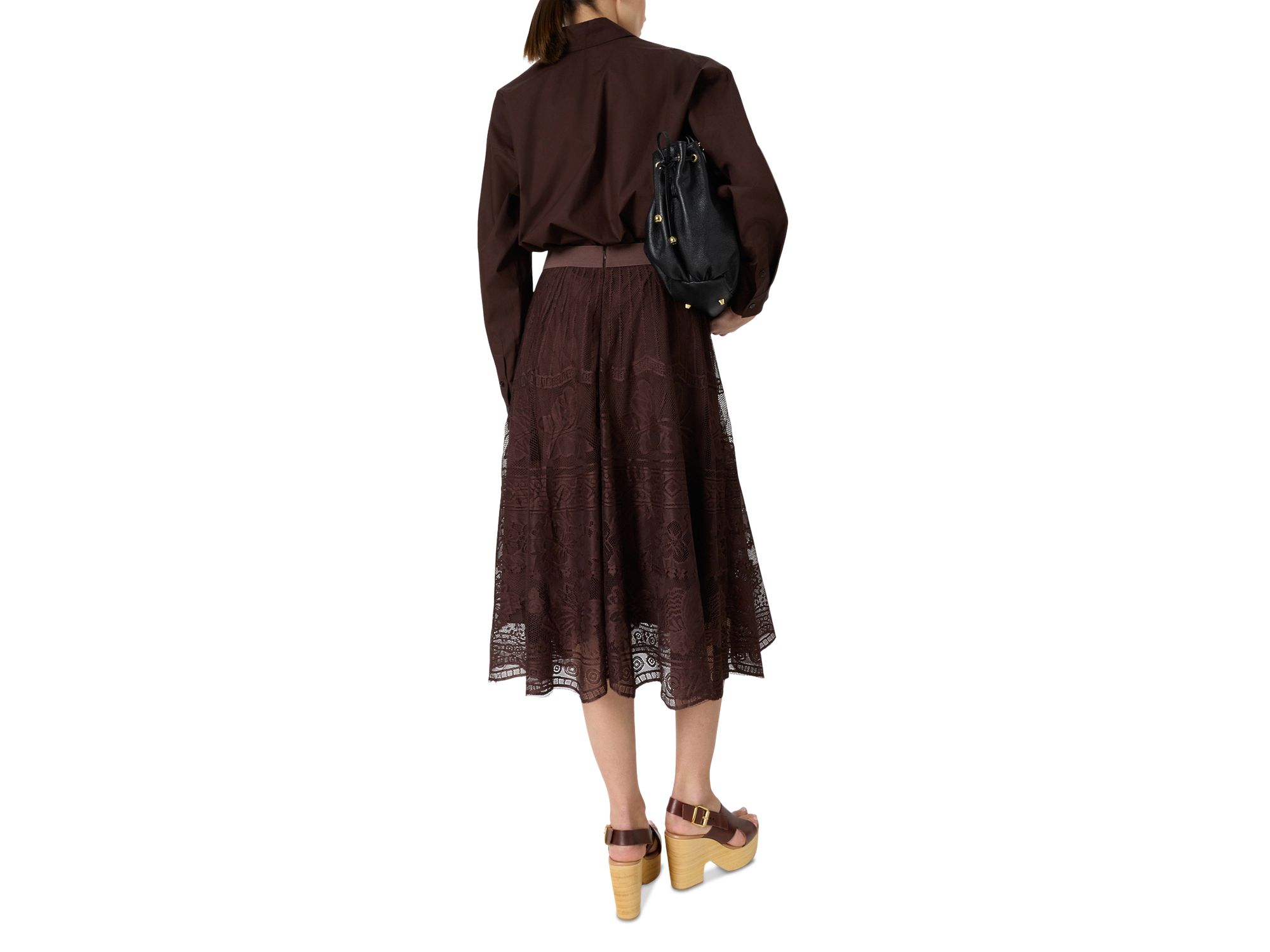 Jany Lace Midi Skirt — Image 3