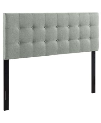 Emily Upholstered Fabric Headboard, Queen
