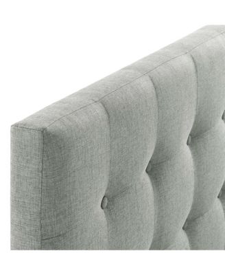 Emily Upholstered Fabric Headboard, Full