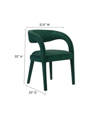 Pinnacle Performance Velvet Dining Chair, Set of 2