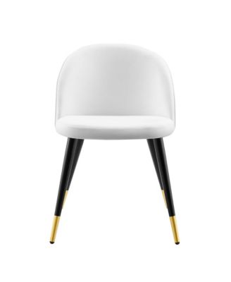 Cordial Performance Velvet Dining Chairs, Set of 2