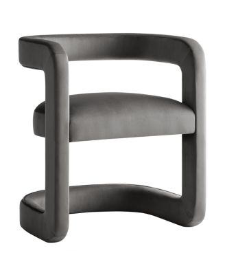 Winslow Barrel Performance Velvet Dining Chair