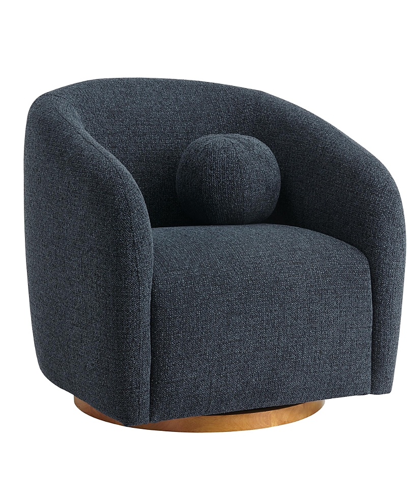 Modway Holland Swivel Chenille Fabric Armchair