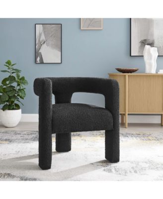 Kayla Boucle Upholstered Armchair