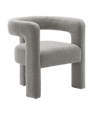 Kayla Boucle Upholstered Armchair