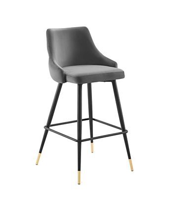 Adorn Performance Velvet Bar Stool