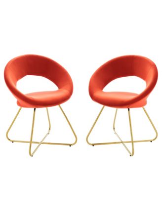 Nouvelle Performance Velvet Dining Chair, Set of 2