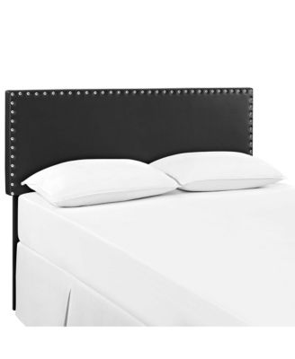 Phoebe Upholstered Vinyl Headboard, King