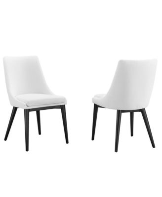 Viscount Fabric Dining Side Chair, Set of 2