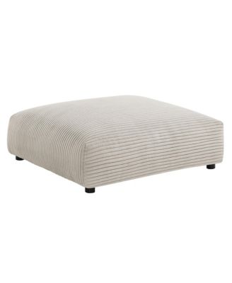Solace Modular Corduroy Upholstered Ottoman
