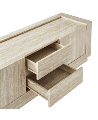 Hollis 59" Travertine TV Stand