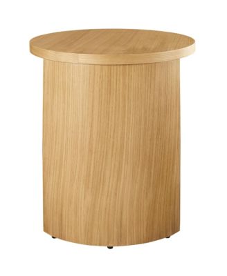 Aspect Round Wood End Table