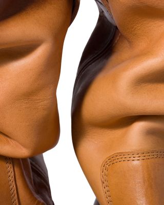 Women's Leather Slouch Boots