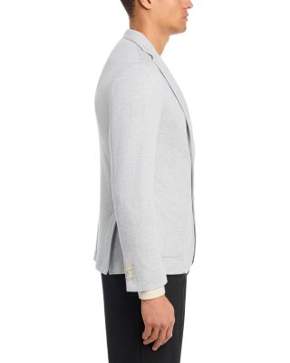 Hanry Jersey Herringbone Slim Fit Unstructured Sport Coat
