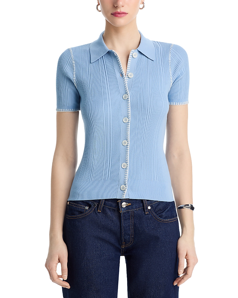 rag & bone Harper Short Sleeve Cardigan