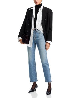 Cropped Jeans in Vintage Wash