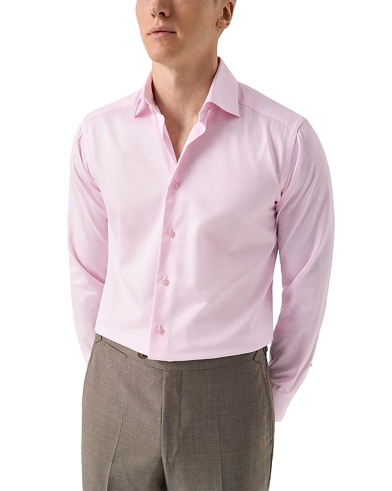 Eton Cotton Stripe Dress Shirt
