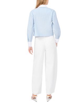 Collared Long Sleeve Top