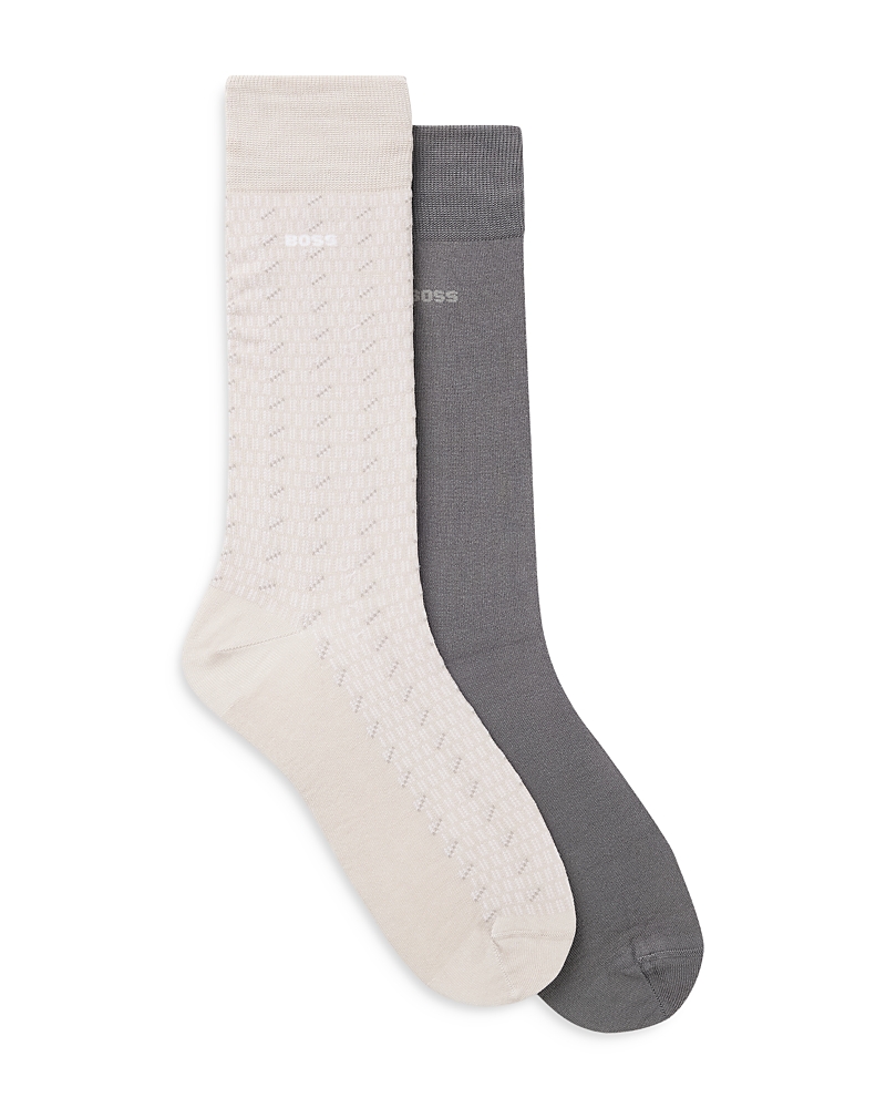 Boss 2pk. Mini Pin Crew Socks