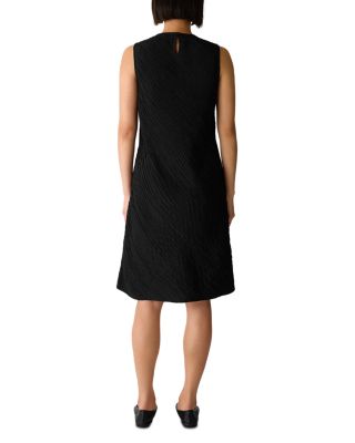 Round Neck Overlap Dress