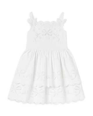 Girls' Cotton Embroidered Dress - Little Kid, Big Kid