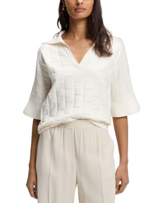 Fapavero Check Texture Sweater - Exclusive