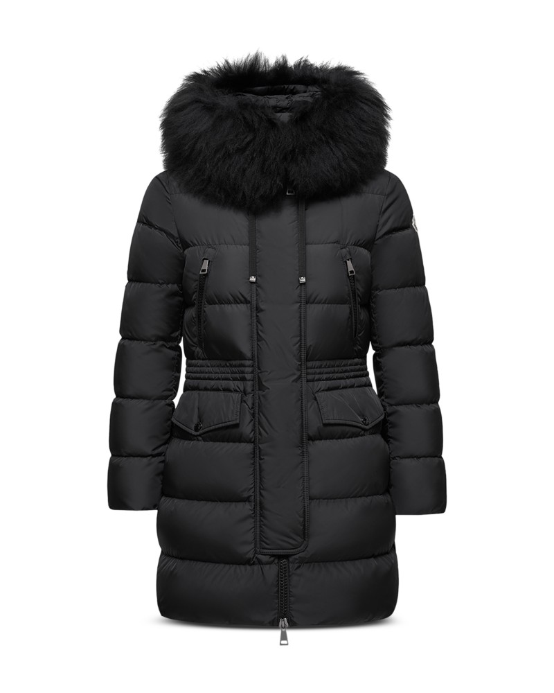 Moncler Aphroti Hooded Down Parka in Black