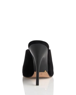 Women's Duchesse Suede Mule Pumps