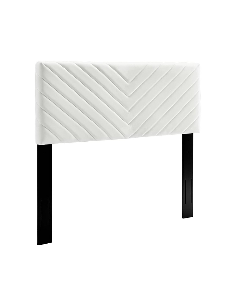 Photos - Bedroom Set Modway Alyson Angular Channel Tufted Performance Velvet Headboard 55-94F8-868094B80048