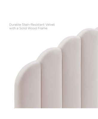 Modway Veronique Performance Velvet Headboard, Full/Queen