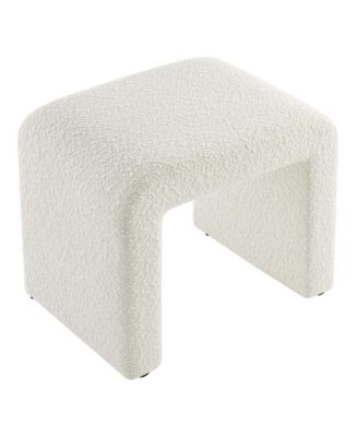  Simba Boucle Fabric Waterfall Stool
