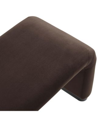 Koda Performance Velvet Waterfall Long Bench