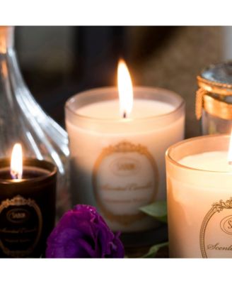  Glass Sweet Vanilla Candle, 230Gr