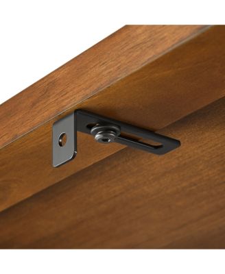  Vexley 72 Inch Large Arched Bookshelf