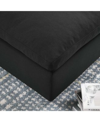 Commix Down Filled Overstuffed Ottoman