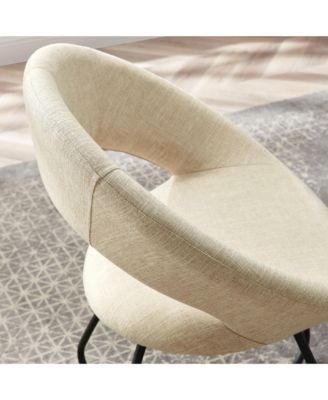  Nouvelle Upholstered Fabric Dining Chair, Set of 2