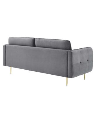  Cameron Tufted Performance Velvet Sofa