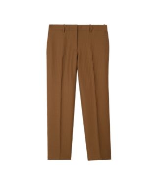  Wool Mohair Tailored Trousers