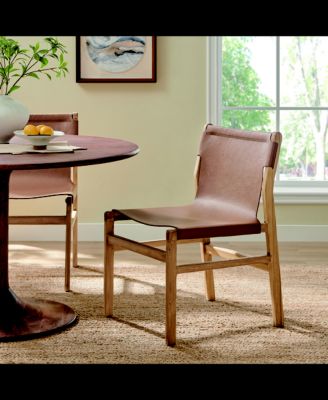  Sonora Leather Dining Side Chair