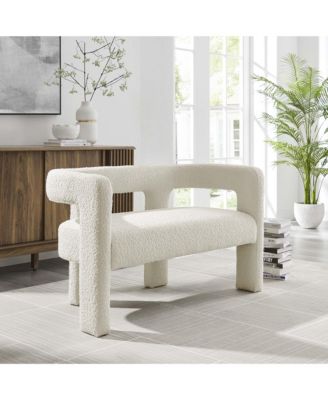  Kayla Boucle Upholstered Loveseat